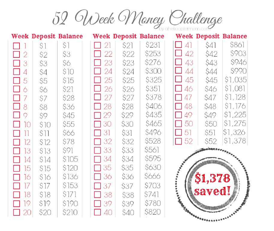 52-Week-Money-Challenge